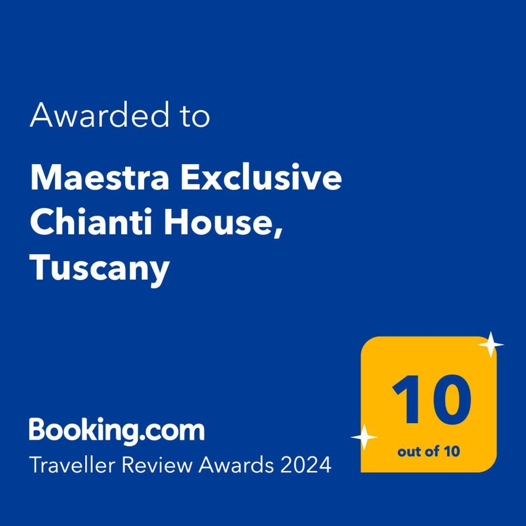 Maestra Exclusive Chianti House, Tuscany Poggibonsi Kültér fotó